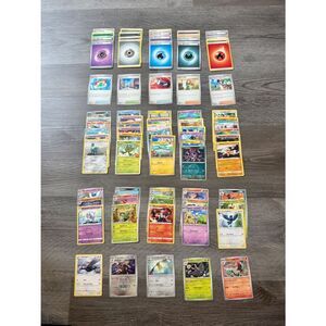 75 Pokémon Cards Assorted Level 2 Level 1 Basic Trainers